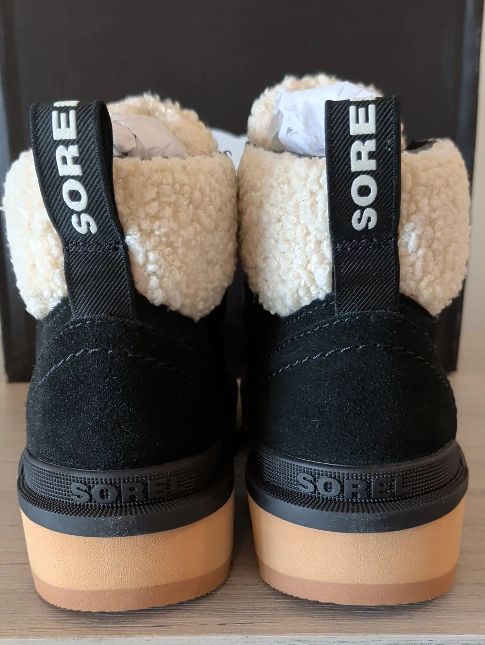SOREL NIB 6.5 Cozy Hiker Black